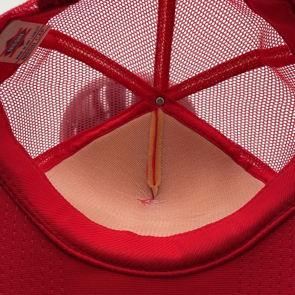 Vintage Funny Paramedic Novelty Red Trucker Snapback Hat - Picture 14 of 14